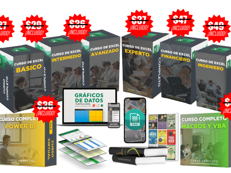 CURSOS EXCEL COMPLETOS - De cero a experto