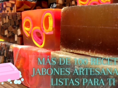 400 RECETAS, 100 DE JABONES, COSMÉTICA, VELAS Y AROMATERAPIA