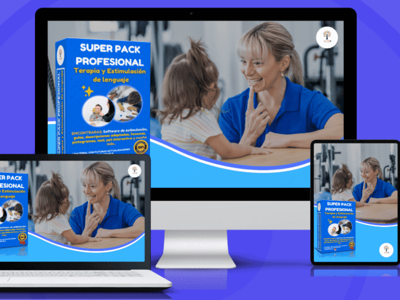 MEGA PACK PROFESIONAL DE TERAPIA Y ESTIMULACION DE LENGUAJE